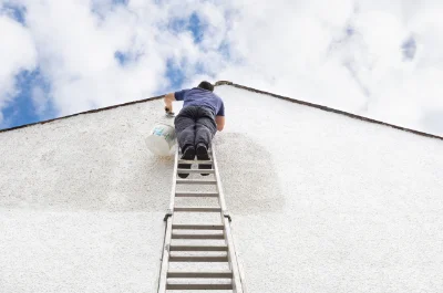 Peinture extérieure à Saorge — façades et ravalement